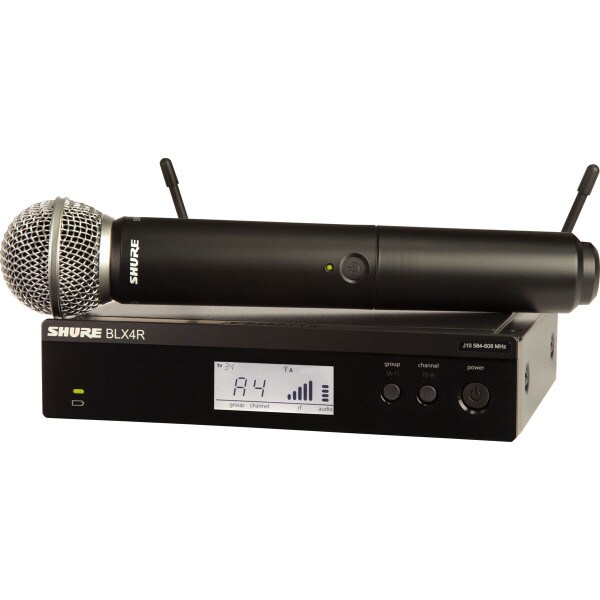 Main product image for Shure BLX24R/SM58 H10 Half Rack Wireless System wit 242-2938